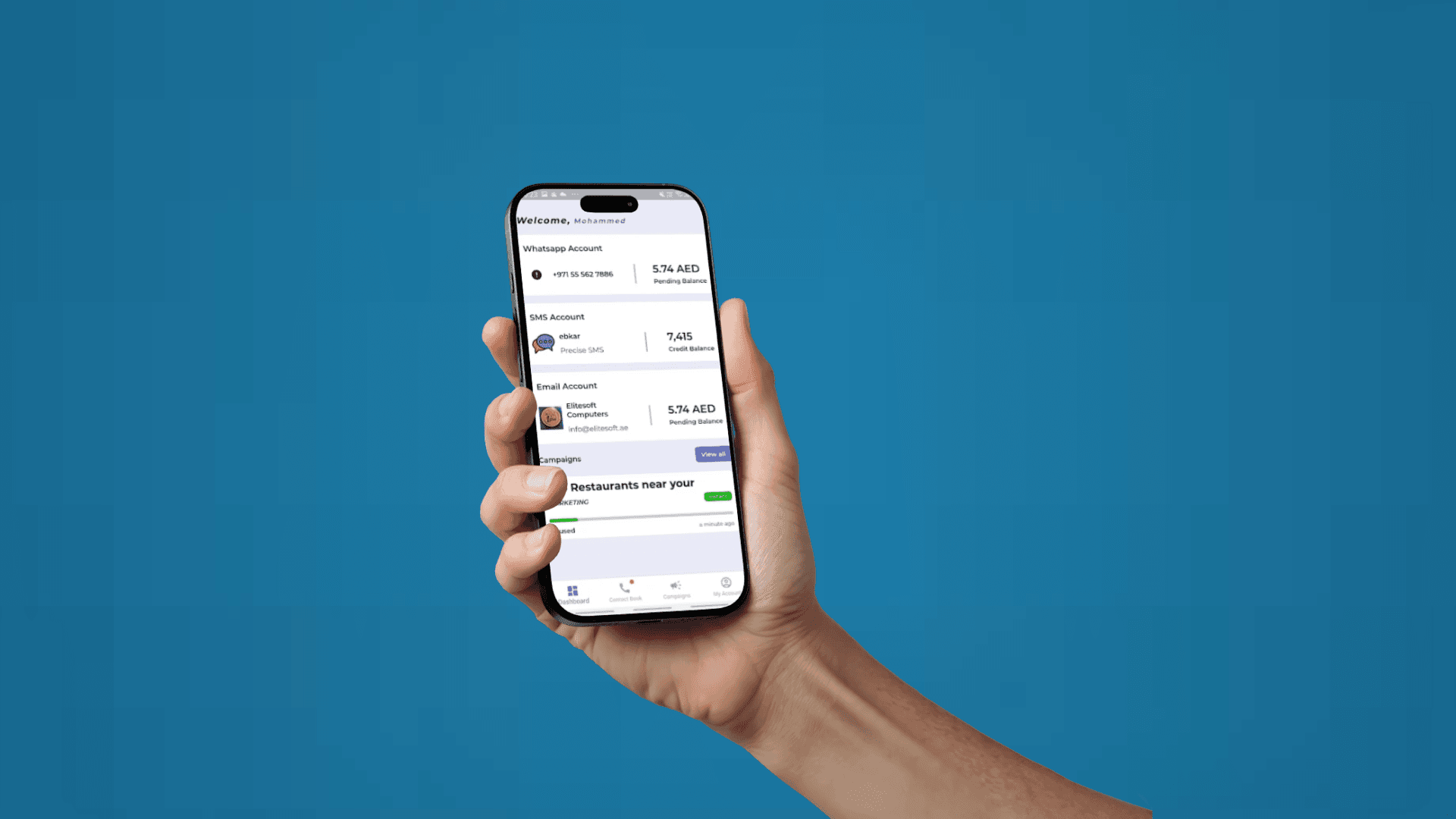 Whisper CRM view 1